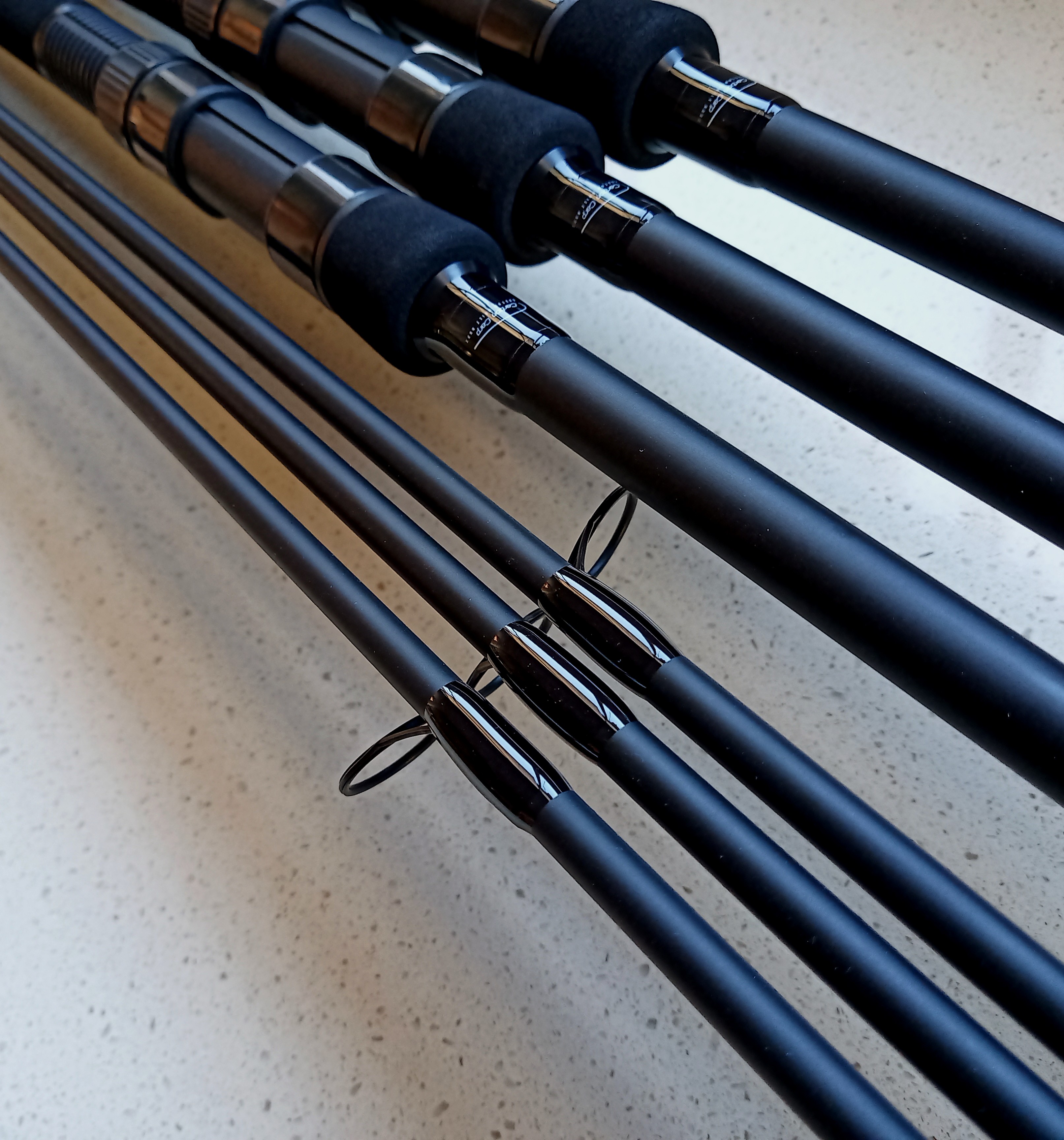 carbon carp custom rods